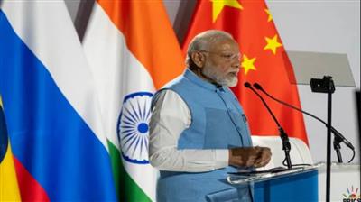 BRICS ਸੰਮੇਲਨ 'ਚ ਬੋਲੇ ਮੋਦੀ- ''ਭਾਰਤ ਜੰਗ ਦਾ ਨਹੀਂ, ਪਰ ਗੱਲਬਾਤ ਅਤੇ ਕੂਟਨੀਤੀ ਦਾ ਸਮਰਥਨ ਕਰਦਾ ਹੈ''