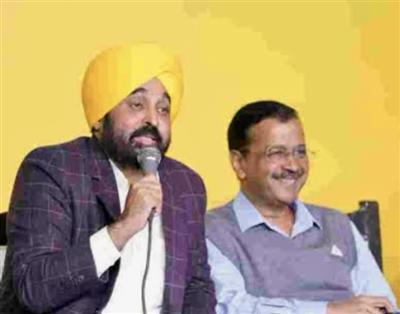 Punjab CM Bhagwant Mann Condemns Attack on Arvind Kejriwal