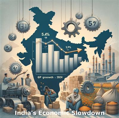 India’s Economic Slowdown: Key Insights, Causes, and Projections 